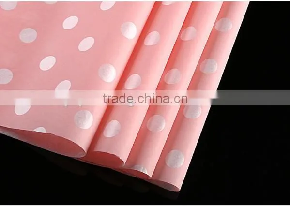 Christmas silk wrapping paper roll