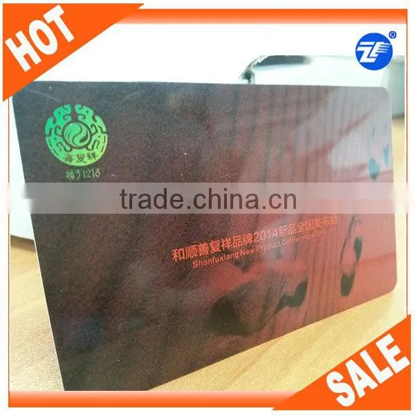 standard size pvc barcode card exporter