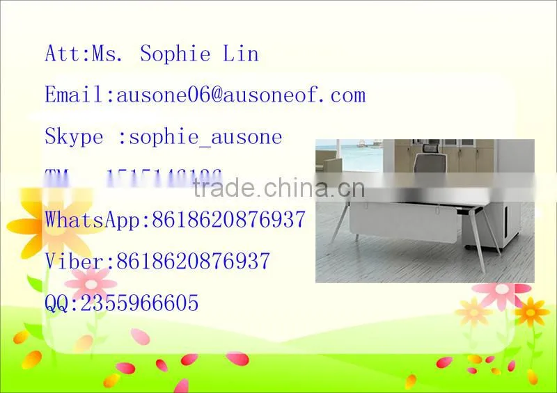Metal Desk Show Room Table Aluminium Office Table Legs Conference Desk