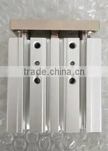 SMC MGPM compact thin pneumatic cylinder with guide rod air cylinder