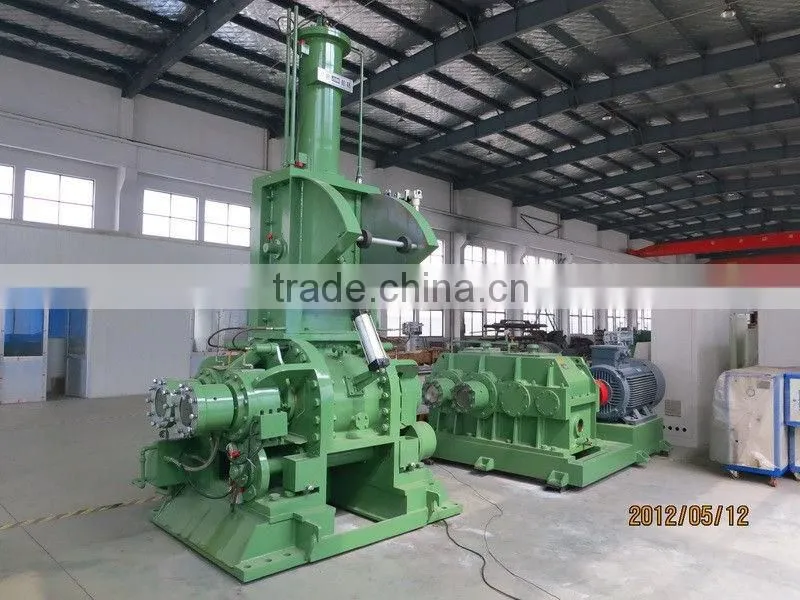 Reclaimed Rubber Line/Drop Door Rubber Banbury Mixer