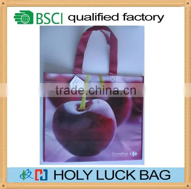 Reusable bag pp woven for shopping tote bag