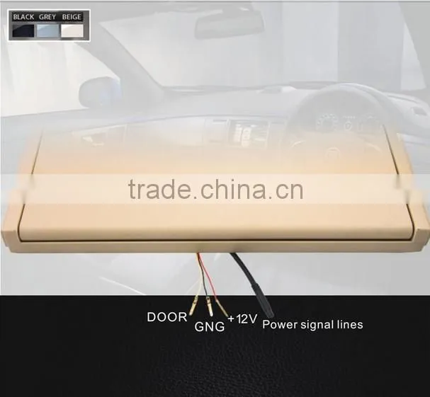 15 Inch Super Slim High Resolution Car Flip Down Roof Mount Overhead Monitor With Ir fm usb sd hdmi tv 1080p