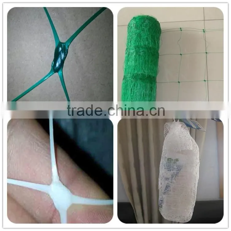 100% new material plastic anti bird net with uv treated bop stretch net