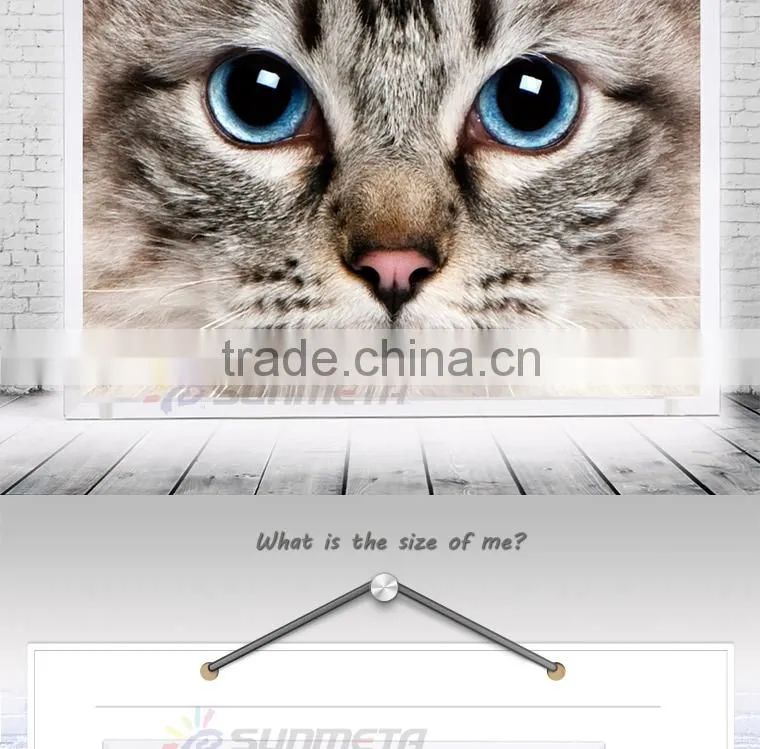 Sunmeta factory directly high quality blank sublimation glass photo frame BL-13