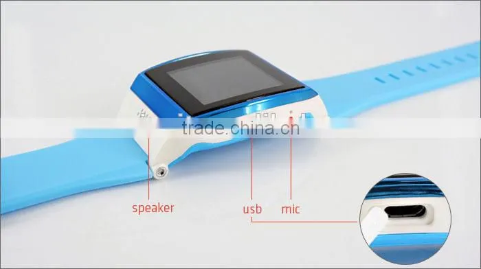 Bluetooth handsfree watch 1.5" touch screen bluetooth fashion watch mobile phone WT-50