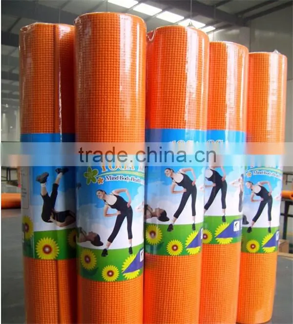 best quality wholesale yoga mat roll pvc 6p free with OEM service made in china