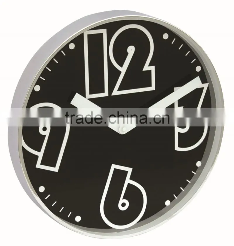 Promotiom decorative metal wall mounted clock