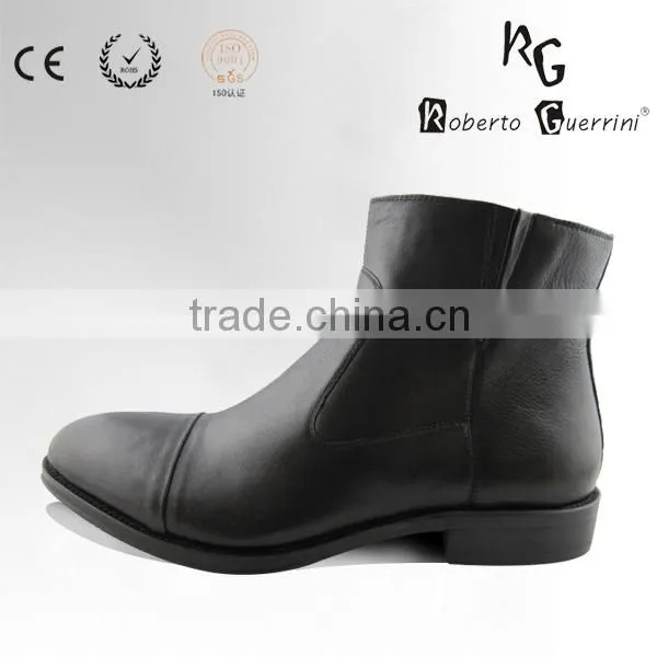 Customized 2014 Genuine Leather High End Classic Ankle Boot