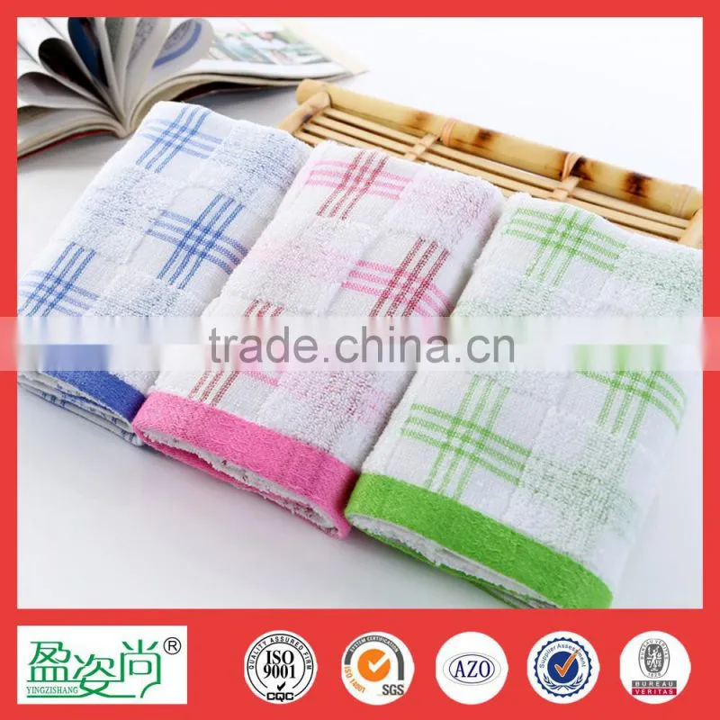 Multi Color 100% Cotton Face Towel Soft Stripe Cotton Pareo Towels