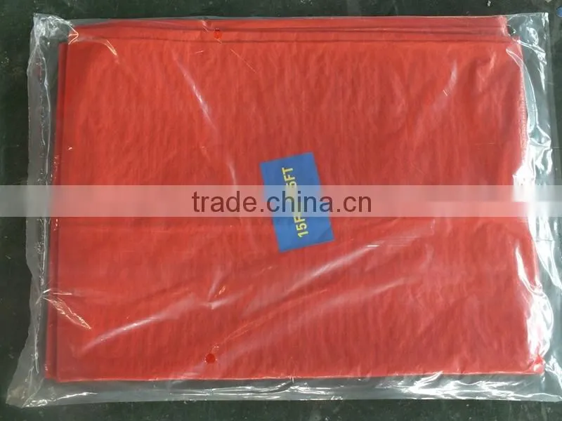 hot sale waterproof reinforced readymade 5x8 pe tarpaulin