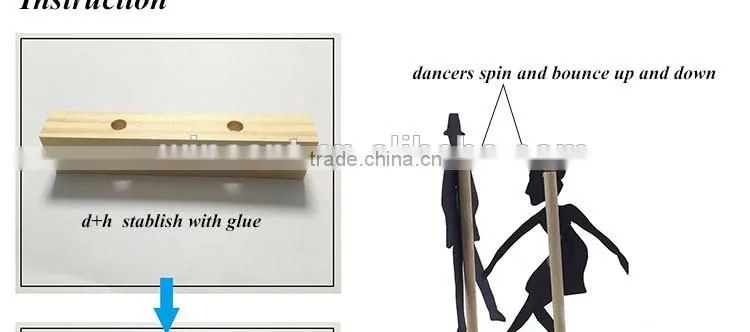 Ballet Dancer Educational Wooden Child Toy