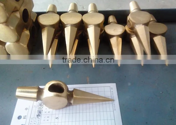 Non sparking hand tools aluminum bronze testing hammers