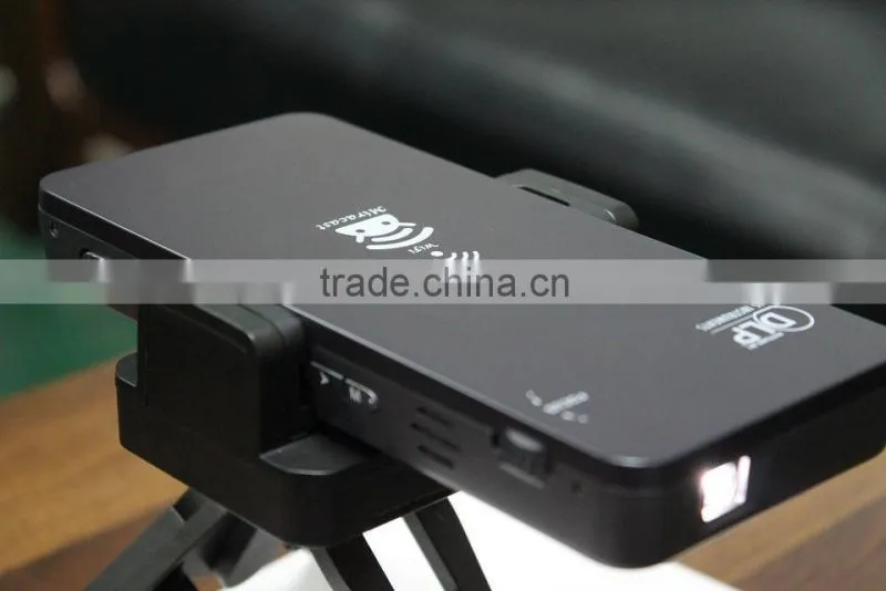 WIFI + Miracast + HDMI + USB + Micro SD mini wireless projector for children education(SMP7044)