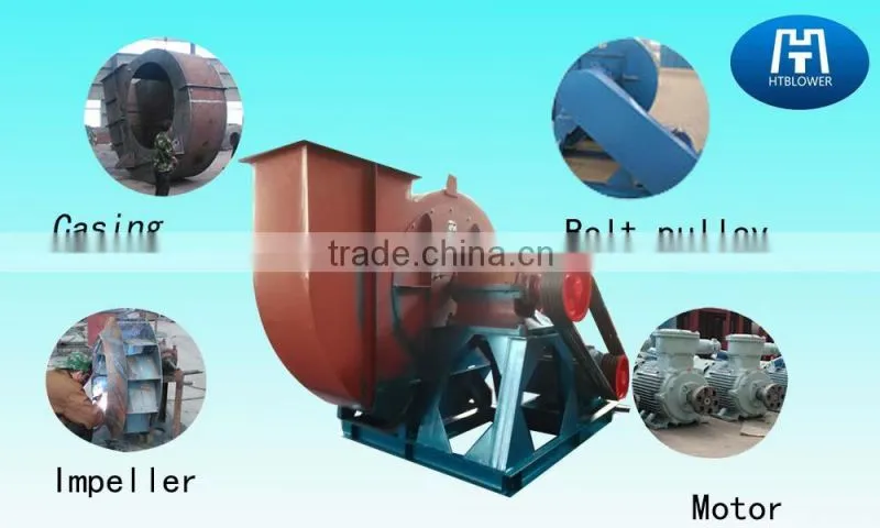 Wear-resistant impeller industrial dust blowers