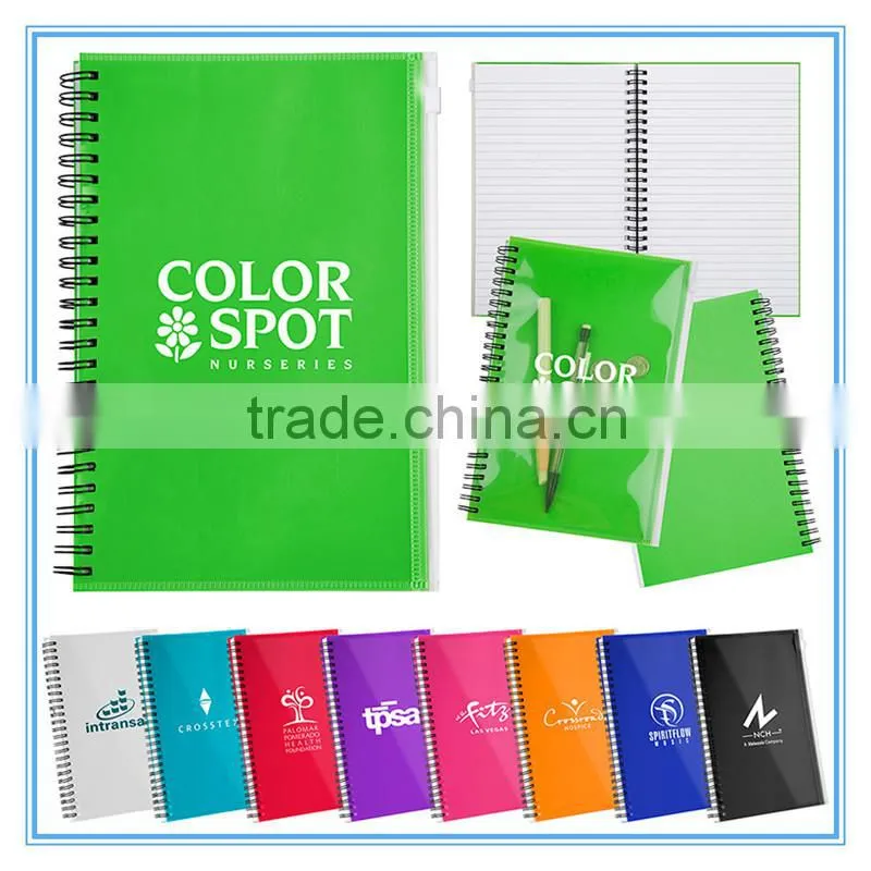 office and school supplies wholesale cheap bulk custom size spiral notebook