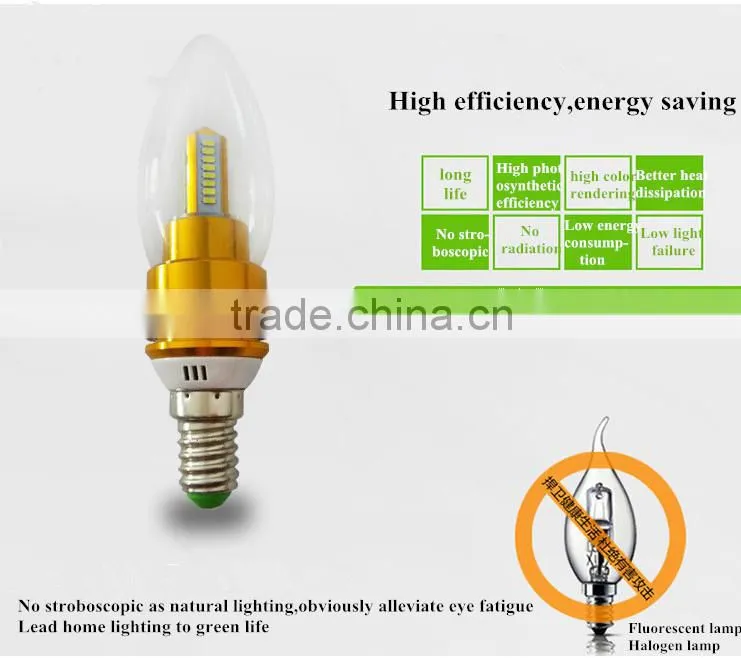 Energy Saving 5W E14 LED Candle light led bulb