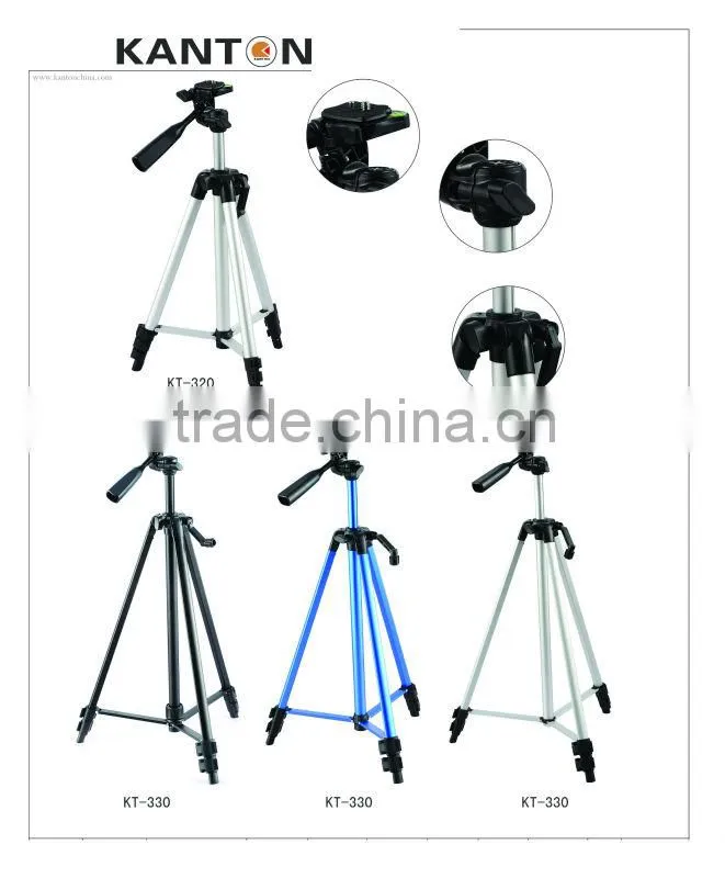 High Quality 4 Section Tripod Stand With Digital Camera