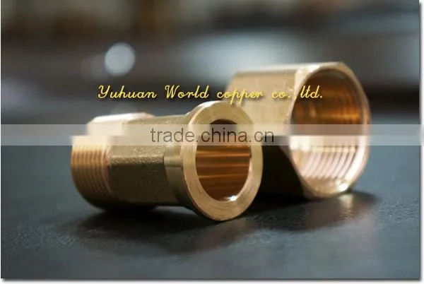 Brass Fitting Straight Tail With Loose Nut M/F