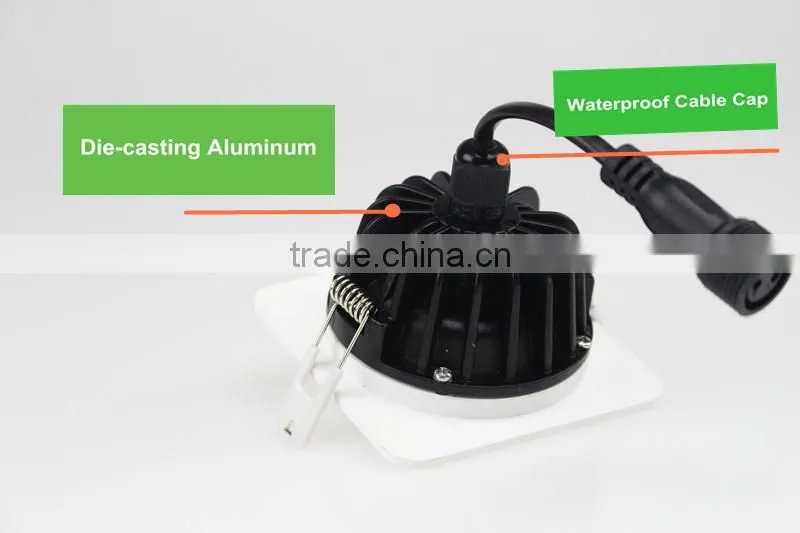 3 years warranty 9w/15w cob led cob downlight ip65