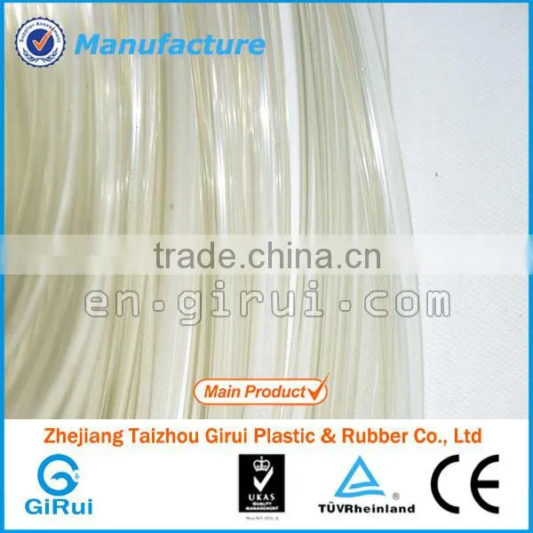 PVC transparent pipe qualified foodstuff grade pvc synthesis material