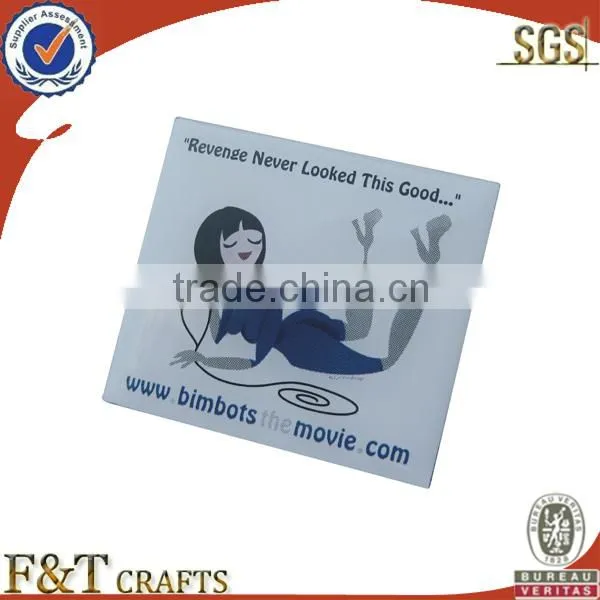 custom made cheap metal badge print