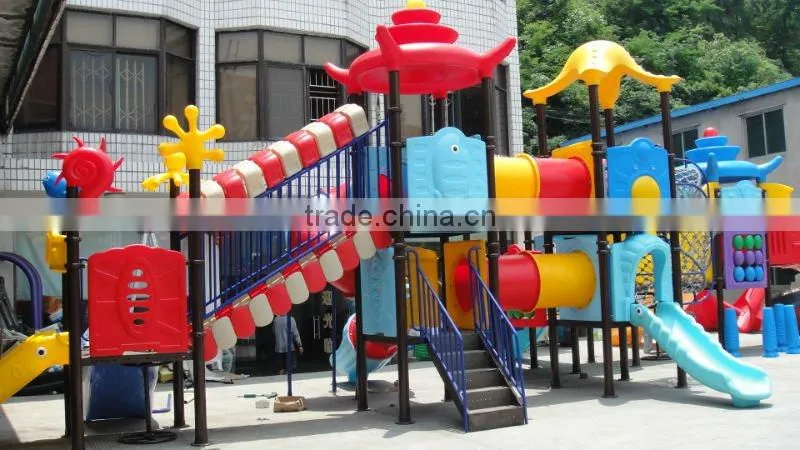 Free Color Match Toddlers Outdoor Play Equipment on Intenational ISO Certificate Organization Approved