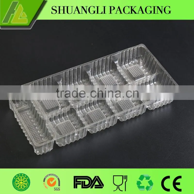 White color plastic cheap biscuit tray for sale