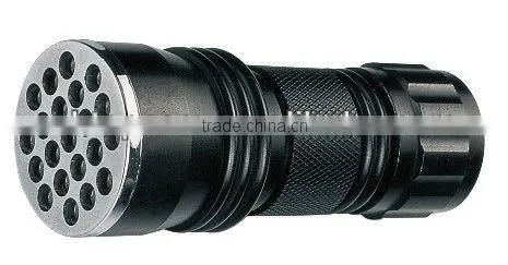 Pocket size 21LED 365nm uv flashlight