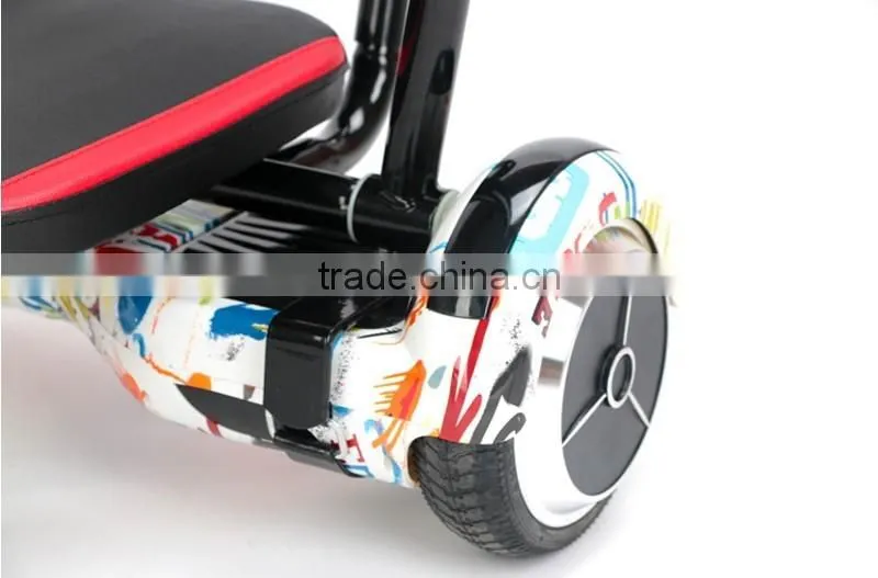 2016 adjustable seat hoverkart for two wheels self balance scooter hoverboard go kart Sitting Chair