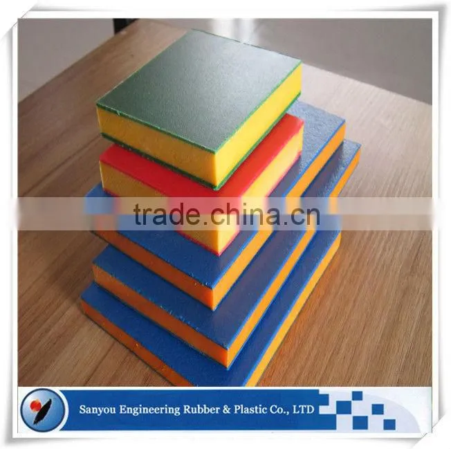 Textured double layer colored 1 5mm thick hdpe sheet