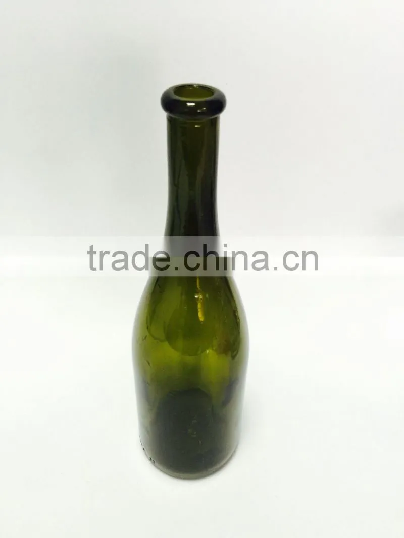 750ml green glass beer bottle green wine bottle