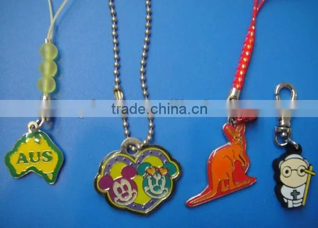 cartoon charact PVC charms 2D for phone