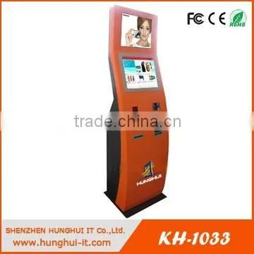Customizable 19inch touch screen lab test report printing kiosk for Hospital
