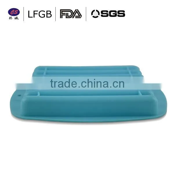 2014 new design hot sale strip shape Silicone Ice cube Tray