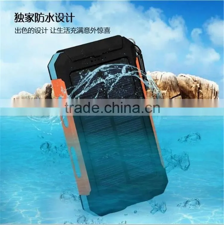 New china 2016 product phone solar charger 10000mah