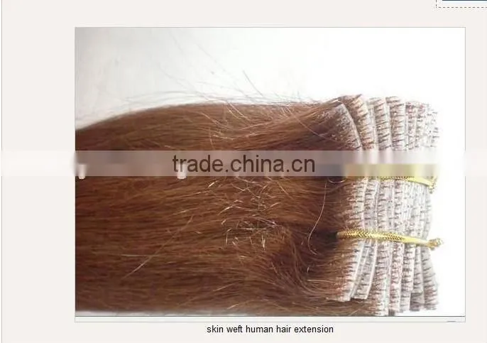135# AAA grade hot sale skin weft tape remy hair extensions