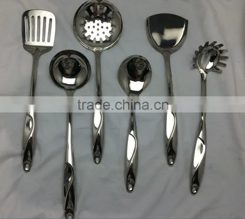 STAINLESS STEEL SLOTTED SKIMMER STRAINER SIEVE SPATULA KITCHEN UTENSIL SPOON