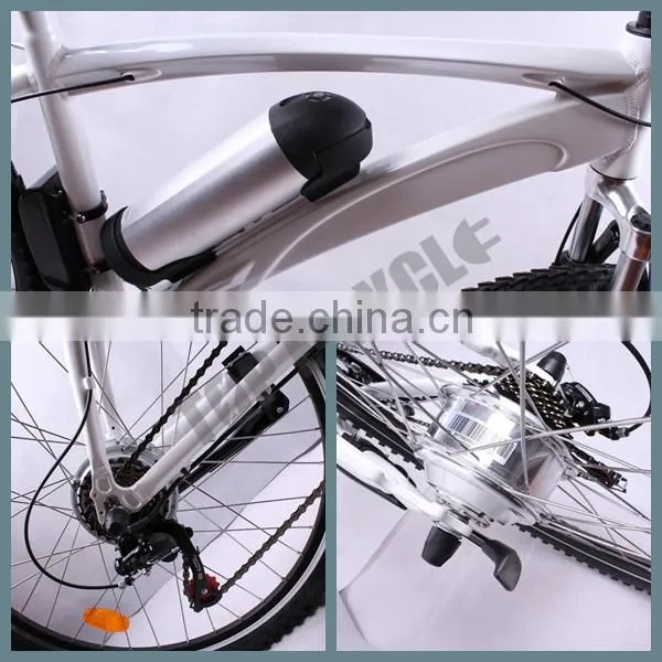 China Aluminium Alloy Unique Design 7-Speed Gear CE Certificate Electric Chopper Bike