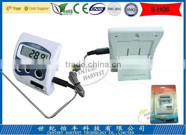 kitchen cooking timer digital thermometer probe oven thermometer