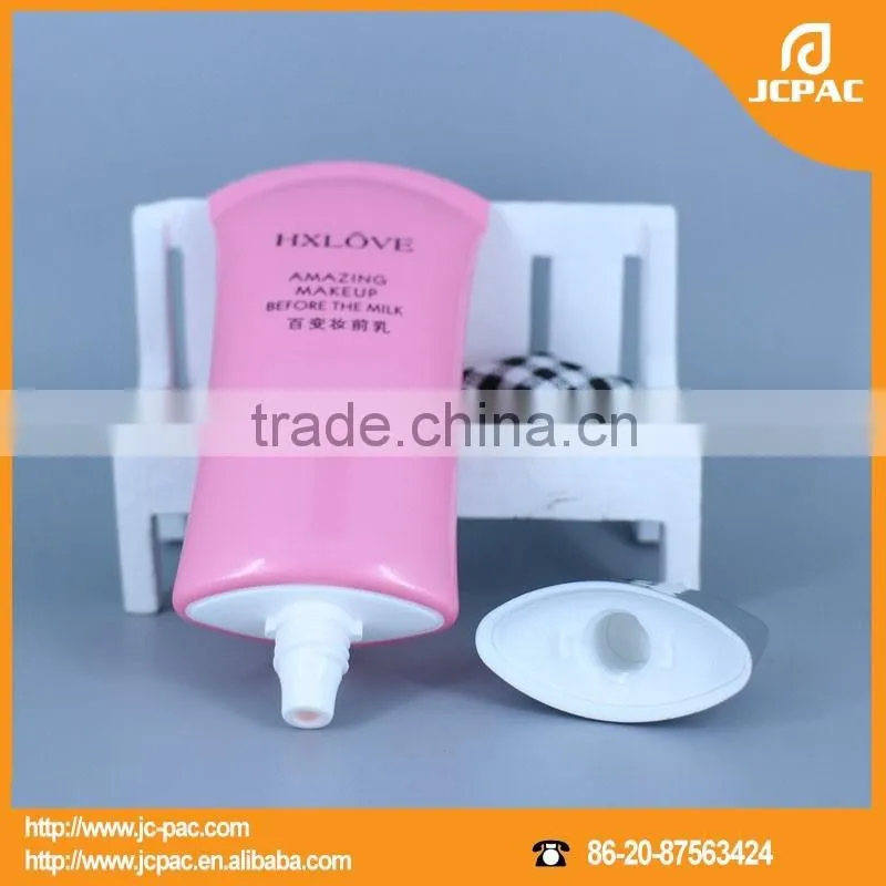 Plastic cosmetic tubes, Oval tube