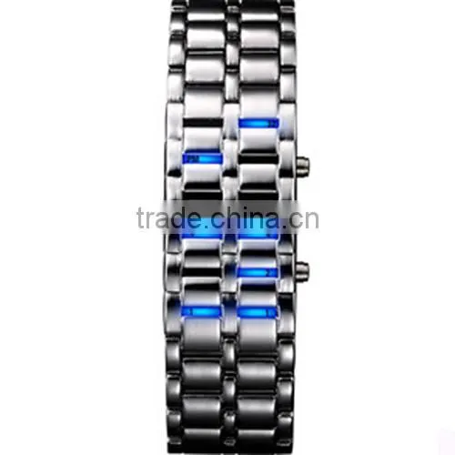 alibaba express high quality 30ATM waterproof LED ladies calendar wrist watch(WJ-2251)