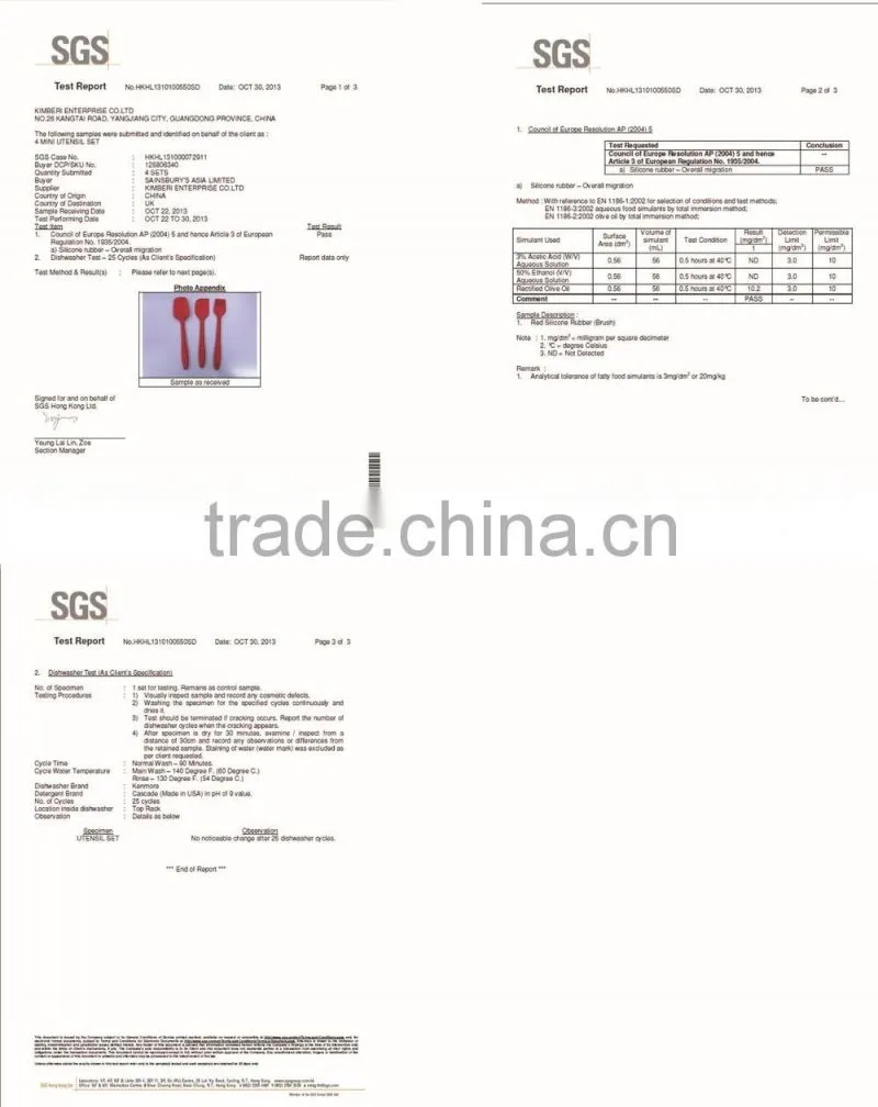LFGB/FDA High quality and new product stainless steel children kitchen tools