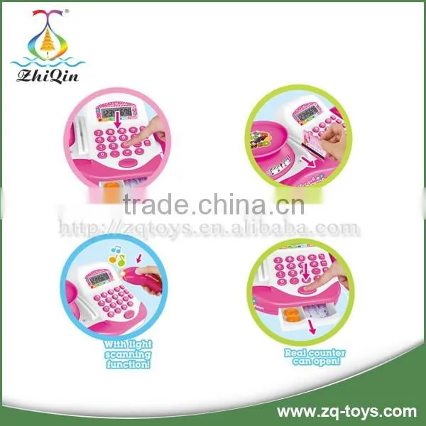Electronic toy pos cash register kids supermarket toy preschool toys for kids
