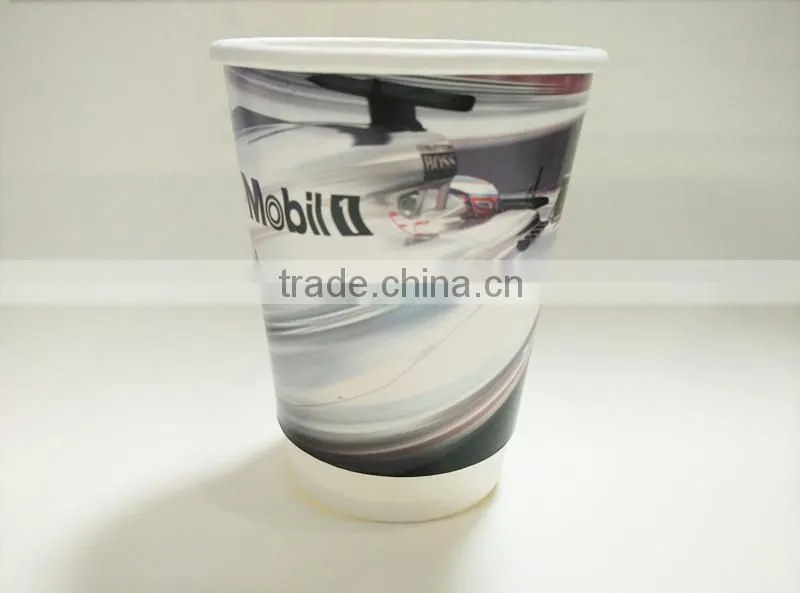 LOGO Printed Paper Cups Single/Double/Ripple Wall for Coffee/Ice cream/Salad/Cola,China Leading Factory