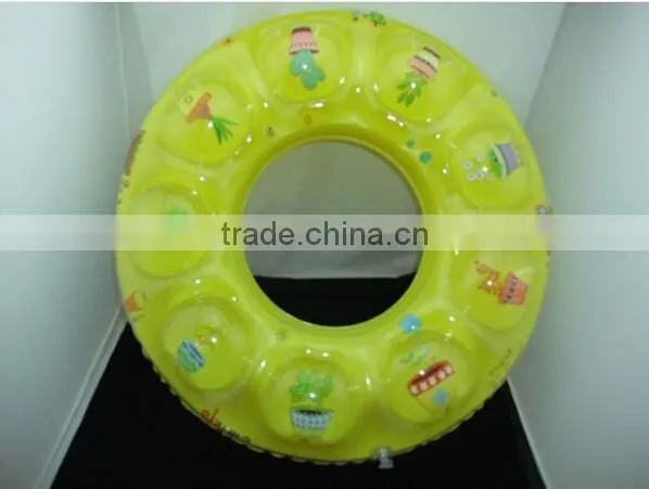 2016 high quality safety,plastic PVC swimming laps, inflatable swim ring