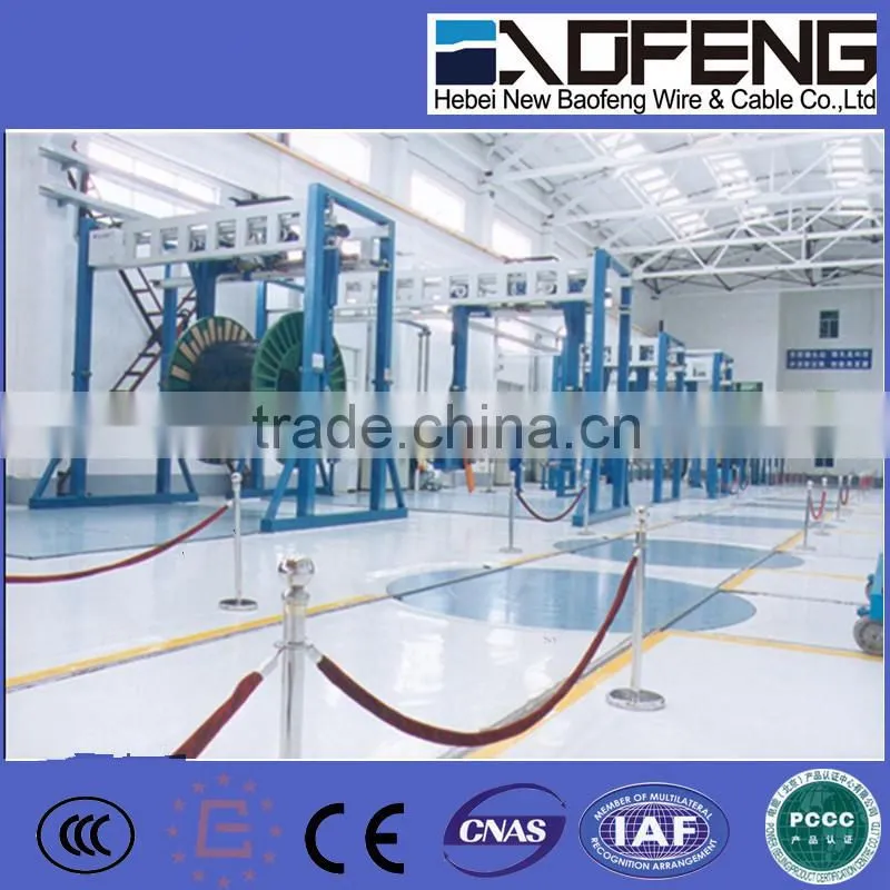 Diameter Expanded Hollow Wire for Electric Station