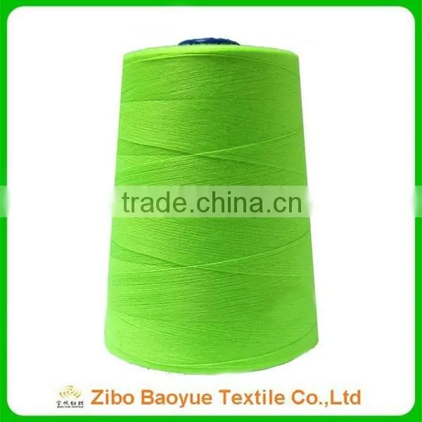 20/2 20/3 raw white 100% spun polyester sewing thread