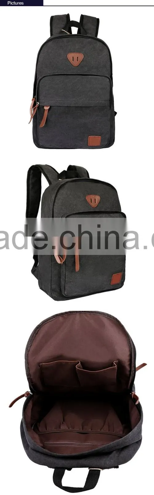 Khaki Canvas Rucksack Backpack New Models