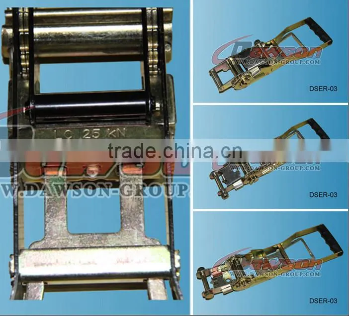 Truck Lashing Belt for Cargo Ratchet Tie Down With Swan Hook